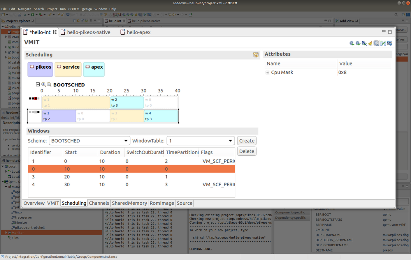 Scheduling Schema for SMP